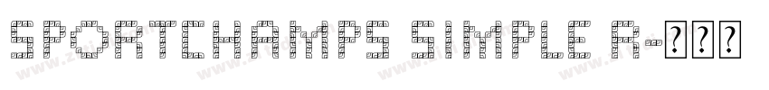 sportchamps simple r字体转换